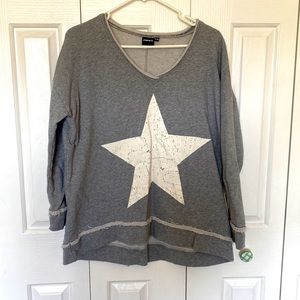 V neck small/medium sweatshirt